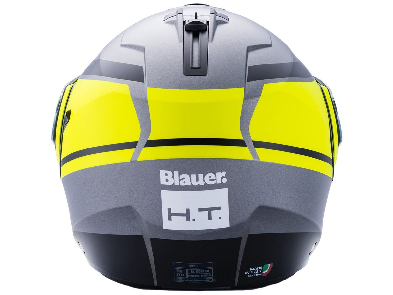 Мотошлем Blauer H.T. Sky II Titanium / Fluo Yell / Black Matt